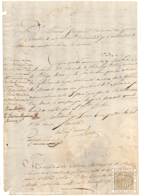 Study certificate and receipt of a pious work donation for students without relatives