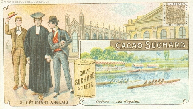 El estudiante ingls - Oxford. Las regatas