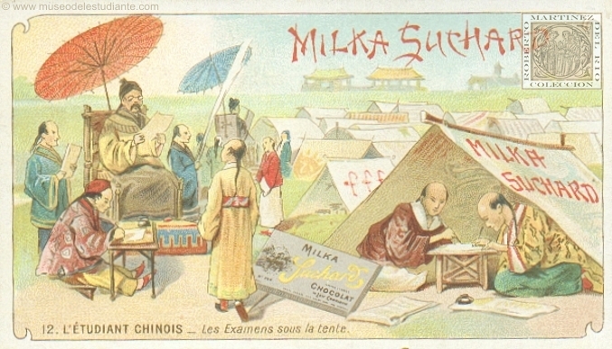 The Chinese student - The examinations in the tent