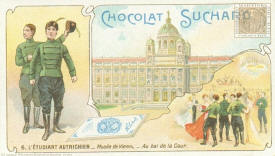 El estudiante austriaco - Museo de Viena. En el baile del tribunal