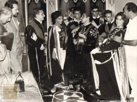 Nombramiento de Madrina de Honor de la Tuna de Medicina de Madrid a la coregrafa Janine Charrat