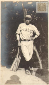 Un jugador de baseball de la Universidad de Yale
