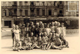 Un grupo de estudiantes alemanes