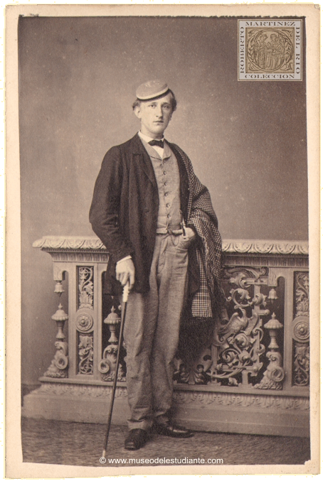 A german student of Zurich, member of the "Teutonia" fraternity