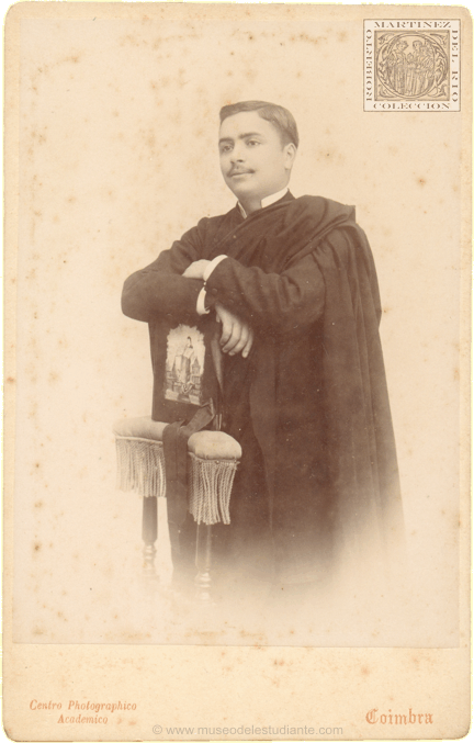 Un estudiante de la Universidad de Coimbra