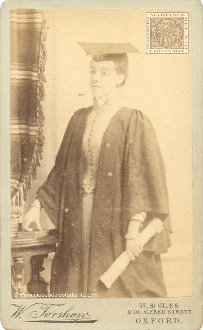 A female student at the University of Oxford