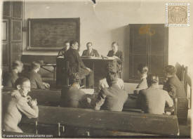Examen en la Facultad de Derecho de Madrid