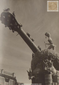 "Els tunos". Tercer premio obtenido en las Fallas de 1963. Realizada por la Falla Convento Jerusaln