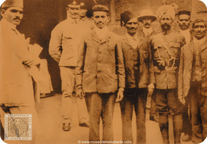 El Mahatma Gandhi en su poca de estudiante en la India