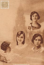 Las presidentas de la Tuna de Troyanos