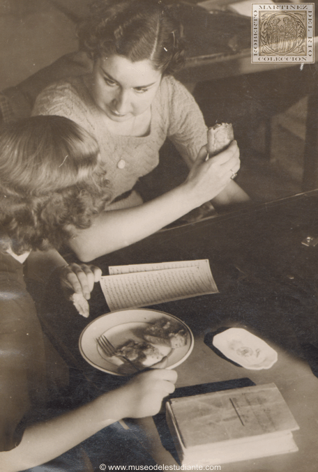 Two female students