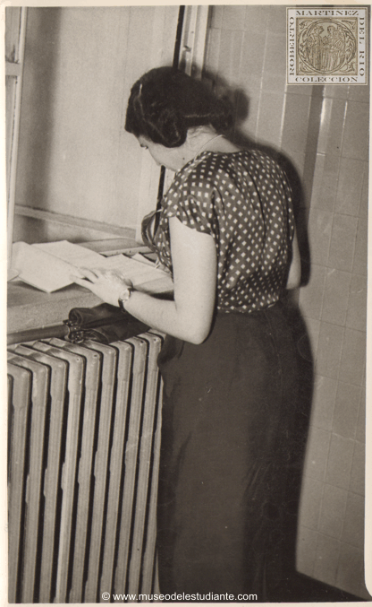 A female student