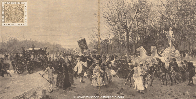 The carnival at the Prado in the late eighteenth century