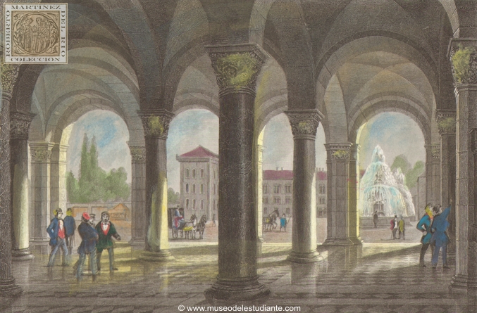 El vestbulo de la Universidad de Munich