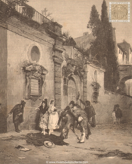 Andalusian gallantry. Customs at the beginning of the century