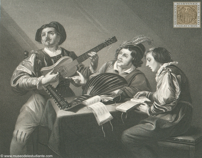 Los cantantes (Partida de estudiantes espaoles)