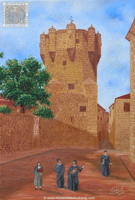 The Tower of Clavero in Salamanca