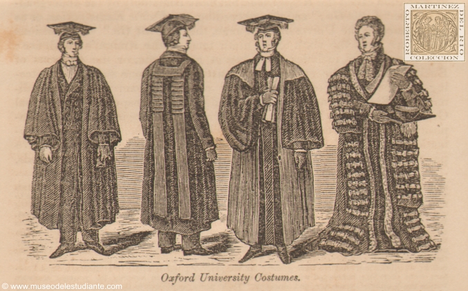 Trajes de la Universidad de Oxford