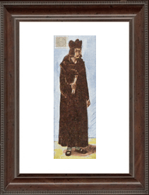 The costume of the university according to the reform of Bishop Garca Aznares in 1447 (masters and doctors)