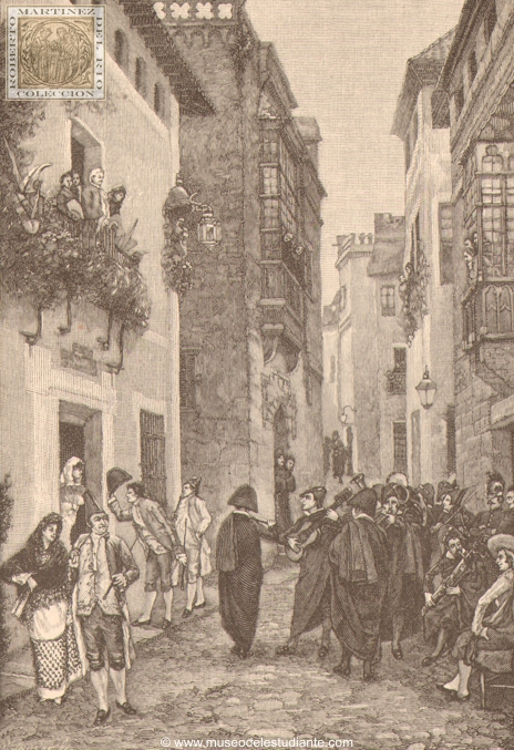 Serenata de los estudiantes, Salamanca