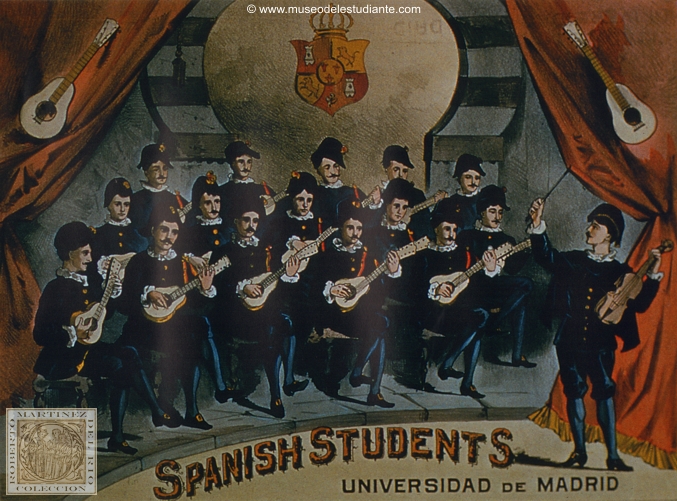 Spanish students. Universidad de Madrid