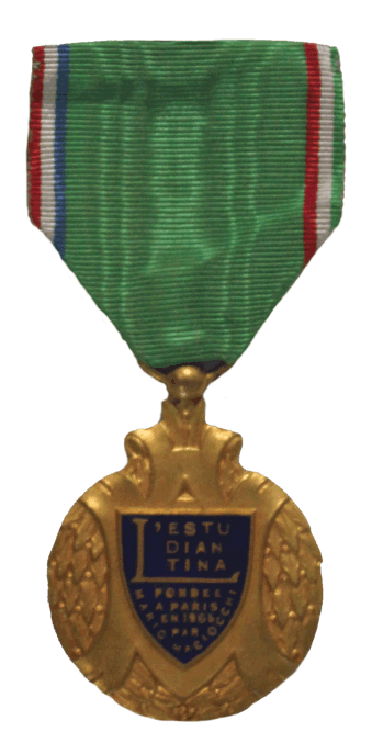 Medal of the Estudiantina founded in 1905 by Mario Maciocchi