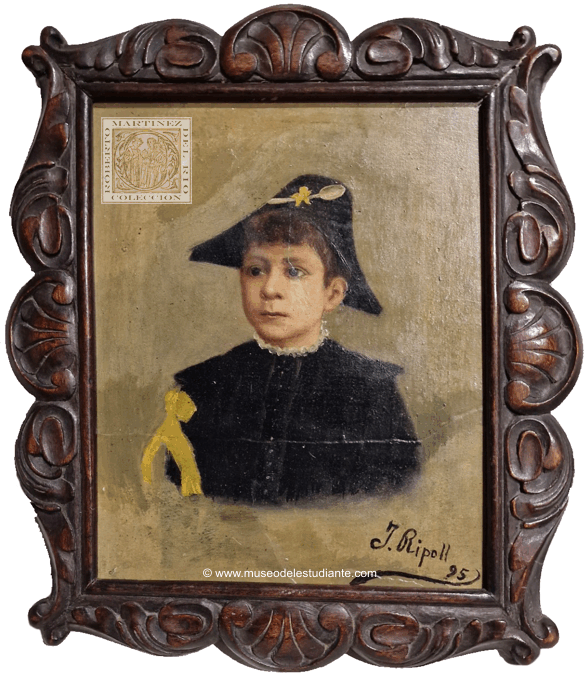 Portrait of boy dressed as a tuno
