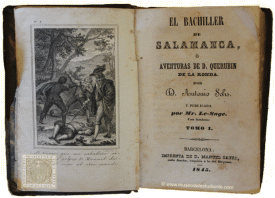 El bachiller de Salamanca, o aventuras de D. Querubn de la Ronda