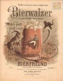 Bierwalzer (bei jedem Studenten Commers gesungen)