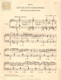 Etudiants espagnols (Srnade des mandolines)