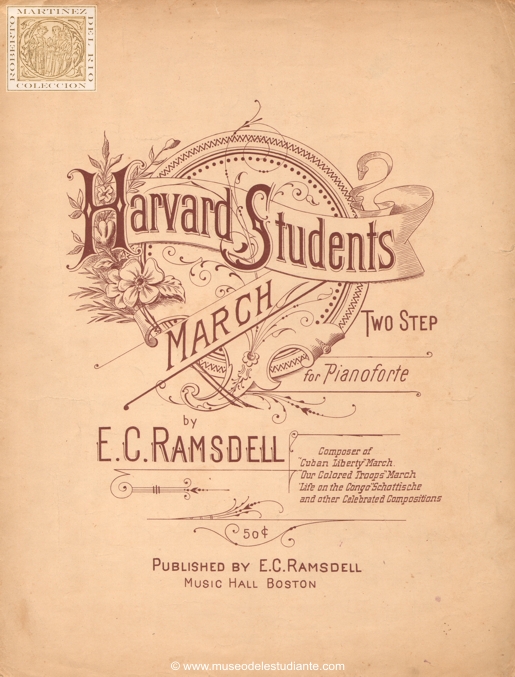 Harvard students march