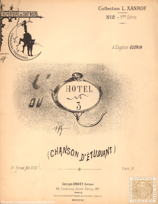 Lhotel du n 3 (Chanson d'tudiant)
