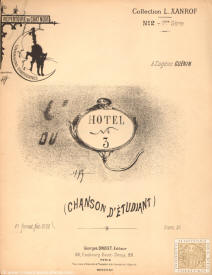 Lhotel du n 3 (Chanson d'tudiant)