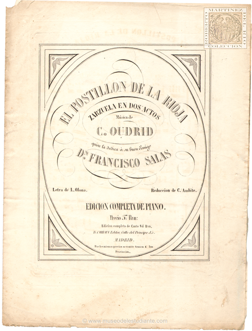 El Postilln de la Rioja (Jota-Estudiantina)