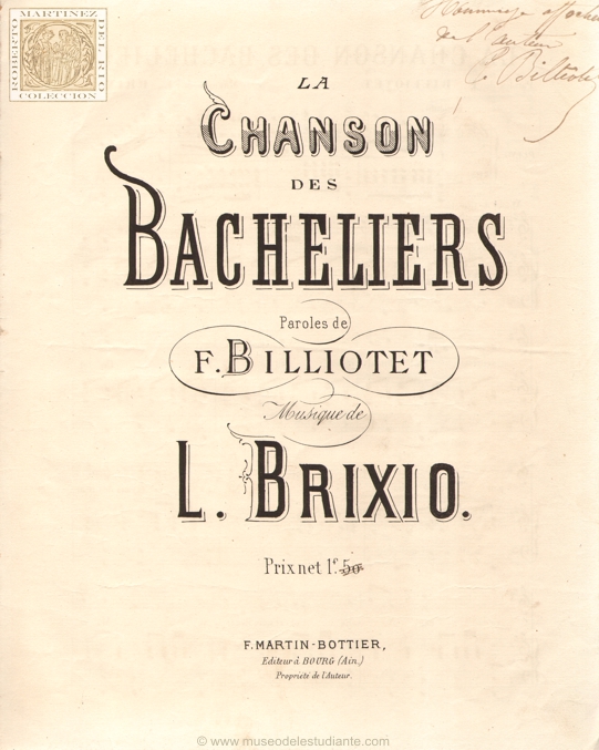 La chanson des Bacheliers