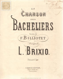 La chanson des Bacheliers