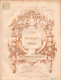 Lettre d'un tudiant a une tudiante