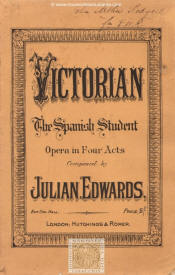 Victorian, the spanish student