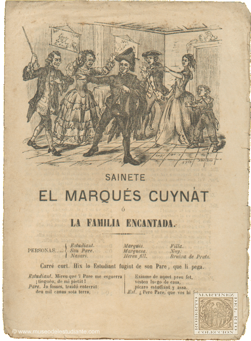 El marqus cuynt  la familia encantada