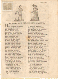 La dama que engao siete galanes