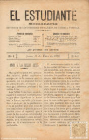 El Estudiante - 27 de enero de 1898