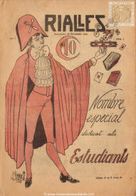 Rialles. Nombre especial dedicat als estudiants - 1909