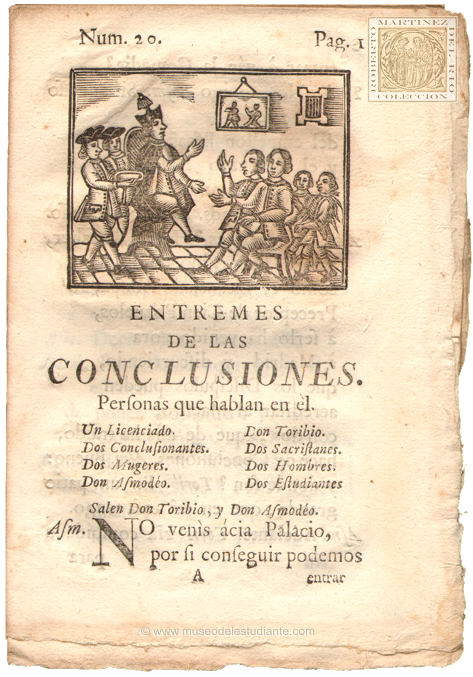 Entrems de las conclusiones