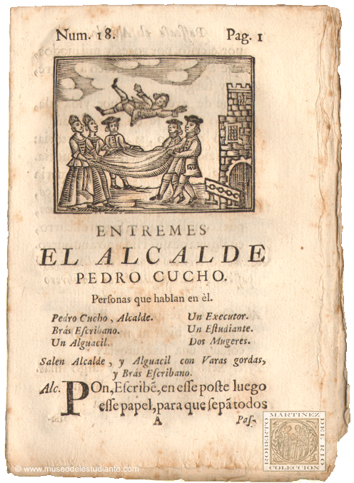 Entrems El alcalde Pedro Cucho