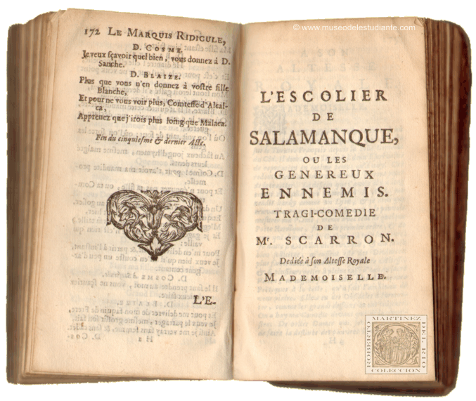 L'escolier de Salamanque ou les genereux ennemis