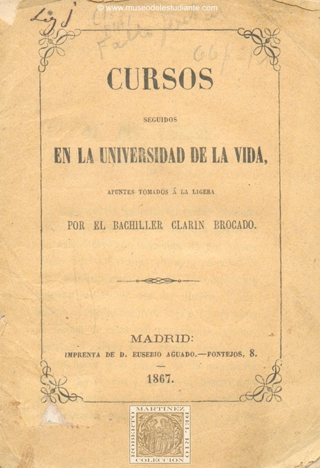 Cursos seguidos en la universidad de la vida