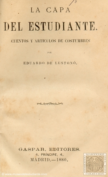 La capa del estudiante
