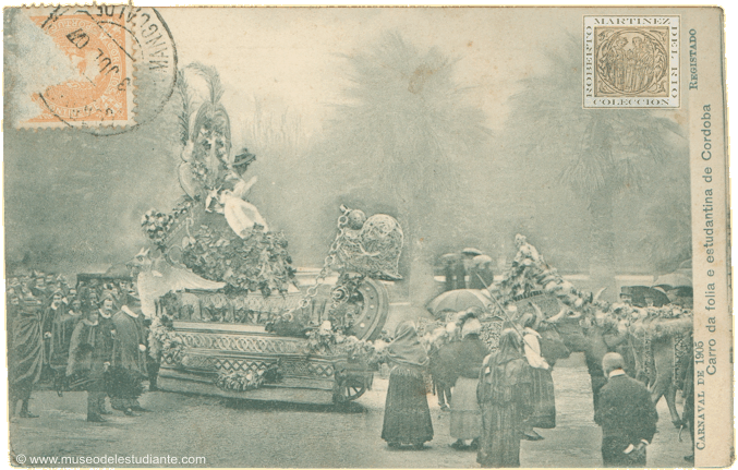 Float of the folia and Estudiantina of Cordoba