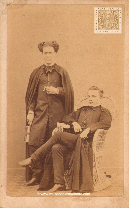 Two portuguese students