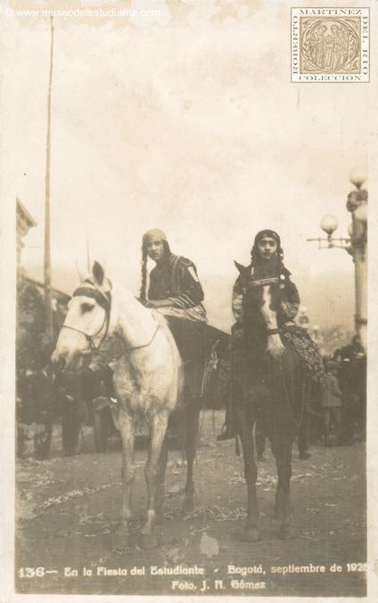 In the Festival of the Student (Bogot - Colombia)